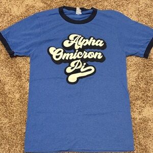 Alpha Omicron Pi Blue T-Shirt